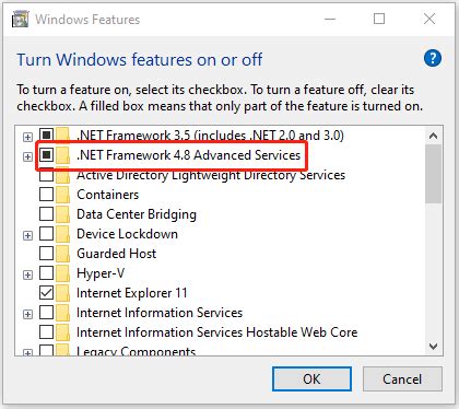 net framework 4.8|framework 4.8 windows10.